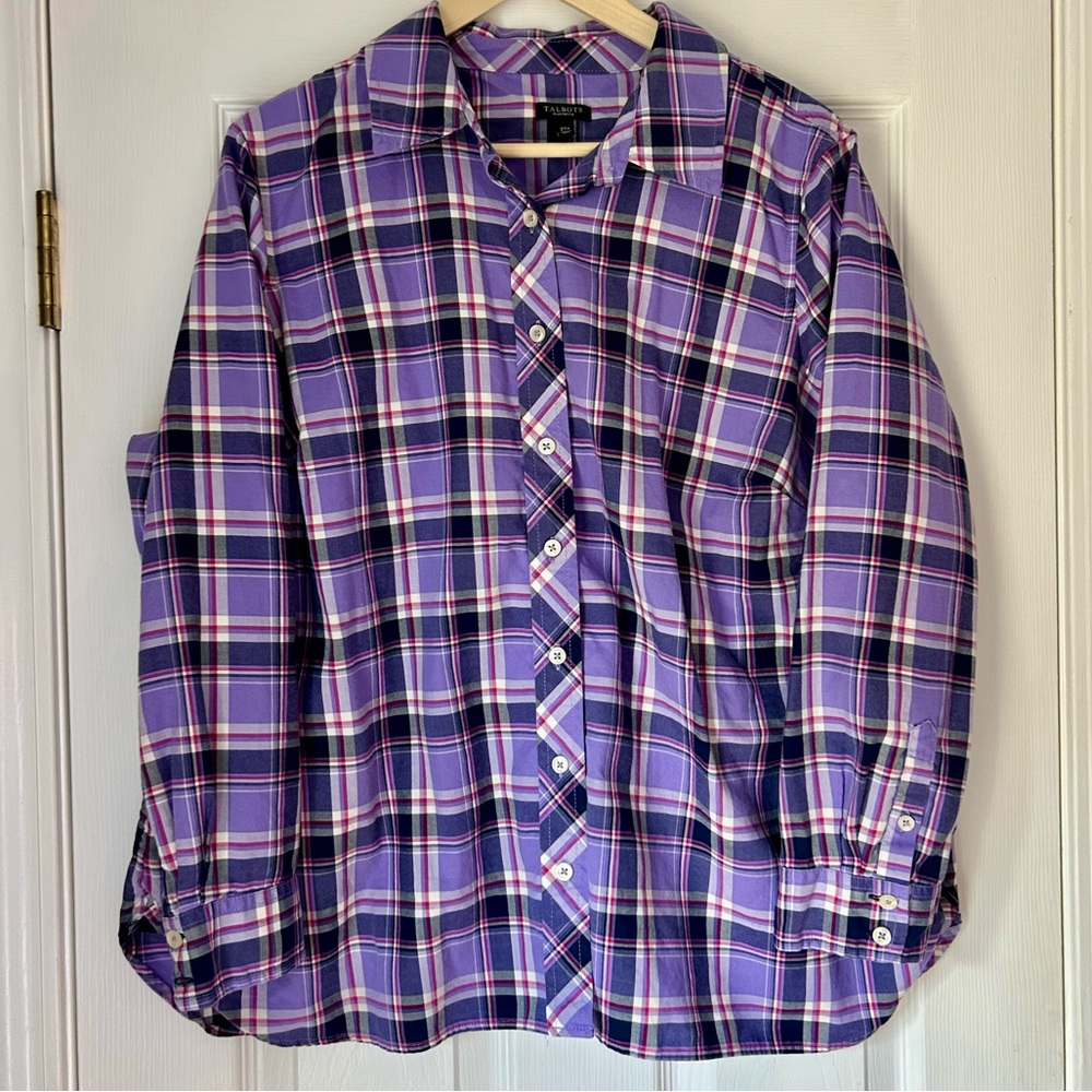 Talbots Petite Plus Blouse 2XP